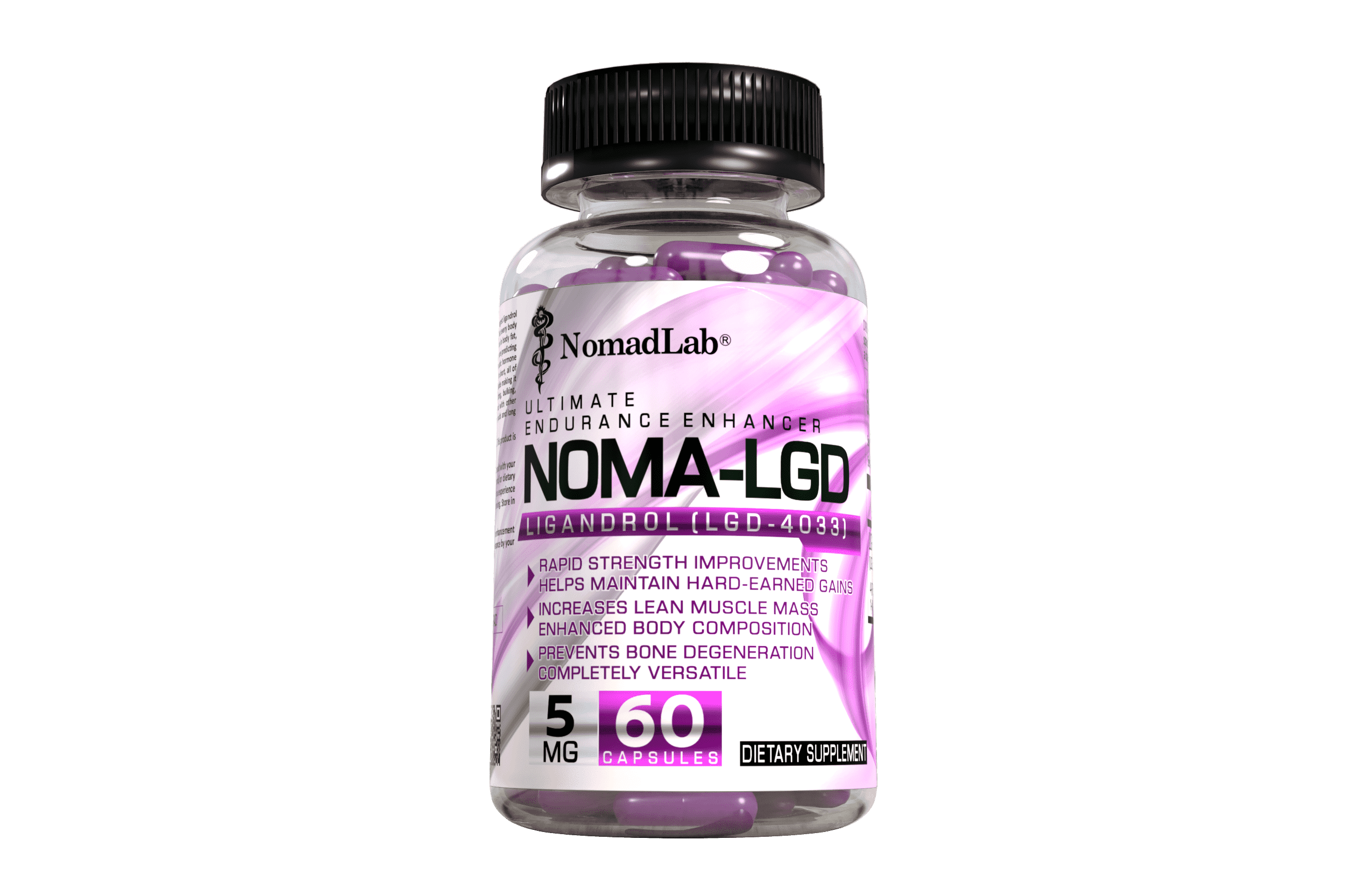NomadLab NOMA-LGD 5mg 60 Capsules (Ligandrol LGD-4033)
